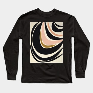 Many Moons - Abstract Art Print Long Sleeve T-Shirt